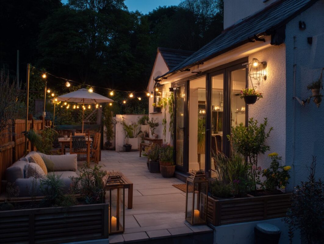 A Small Patio, outdoor space